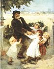 Frederick Morgan Canvas Paintings - Off to the Fair